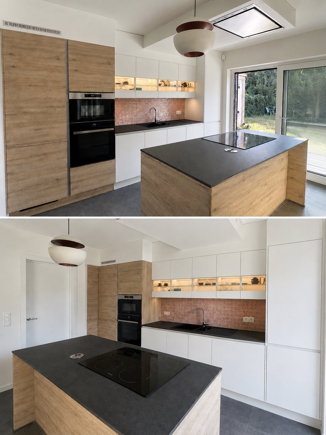 CUISINE IXINA DE LUXE + 6 ÉLECTRIQUES + DÉMONTÉE, Enlèvement, Comme neuf, Blanc, Avec îlot