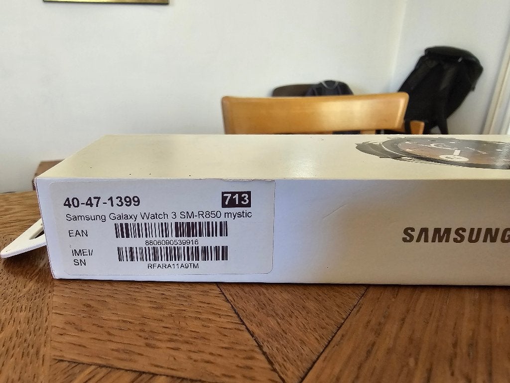 Samsung Galaxy Watch3 SM-R850 Mystic (41 mm) — Défectueuse, Enlèvement ou Envoi, Utilisé, Samsung Galaxy, Argent
