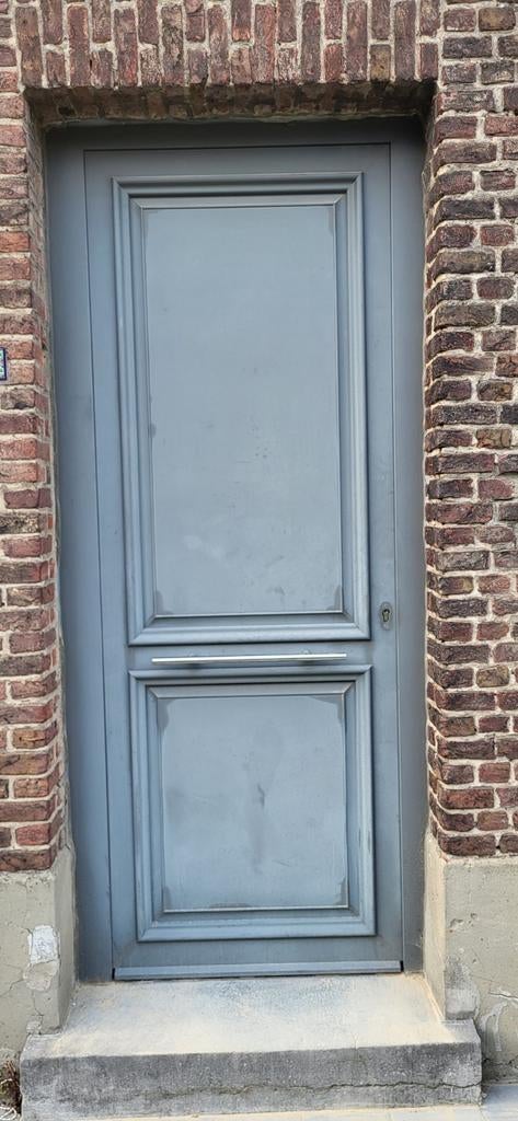 Porte d'entrée en aluminium, Porte extérieure, Enlèvement, 80 à 100 cm, Métal