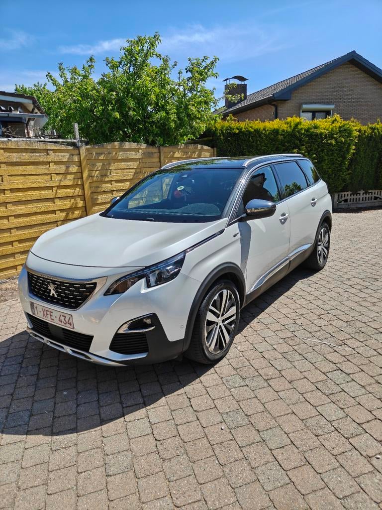 2018 PEUGEOT 5008 GT 2.0 220 pk!!, Auto's, Peugeot, Automaat, Euro 6, 4 cilinders, Leder