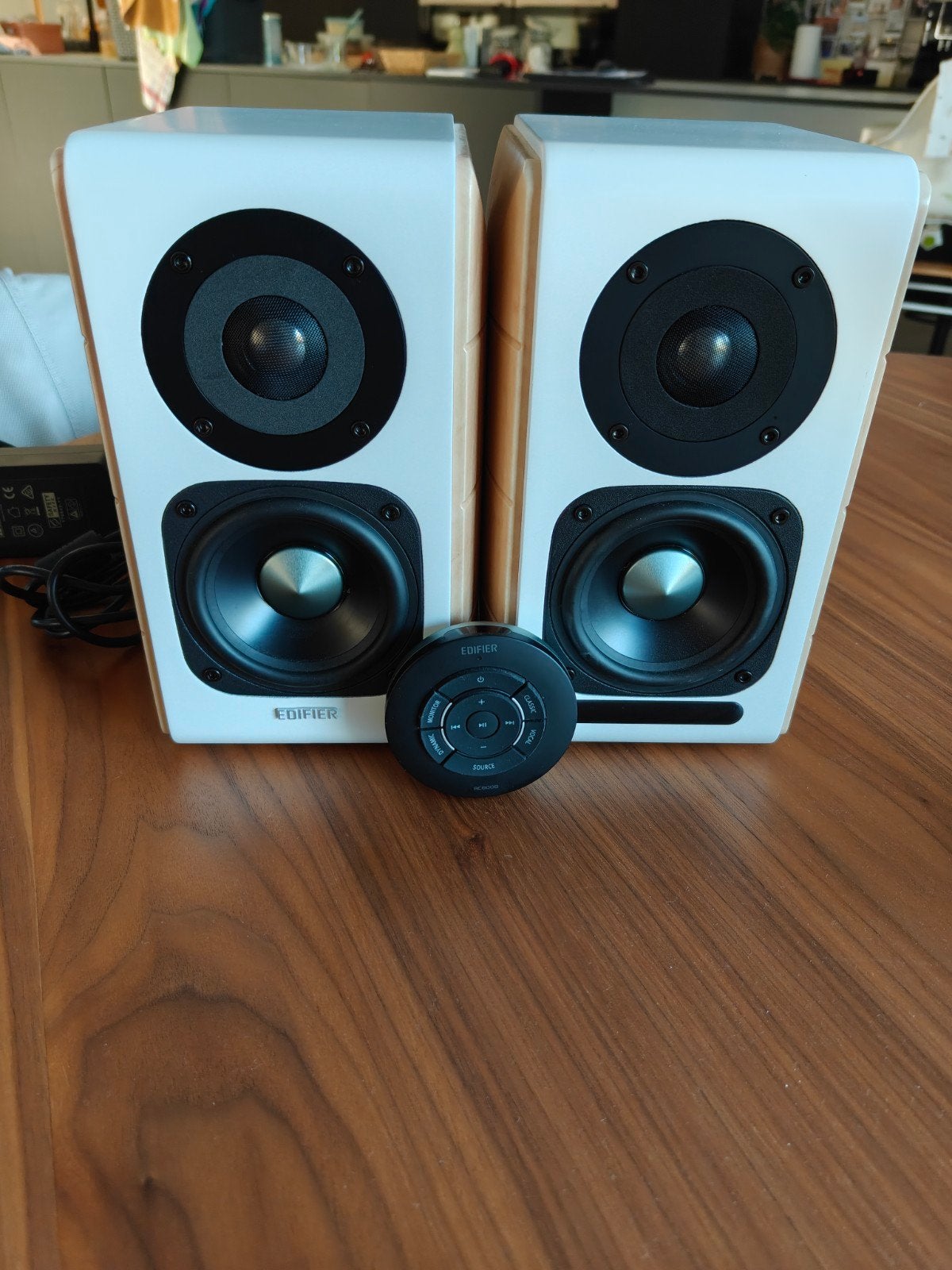 Edifier S880DB 2.0 High-Res Speakerset, Afstandsbediening, Ophalen of Verzenden, Speakerset