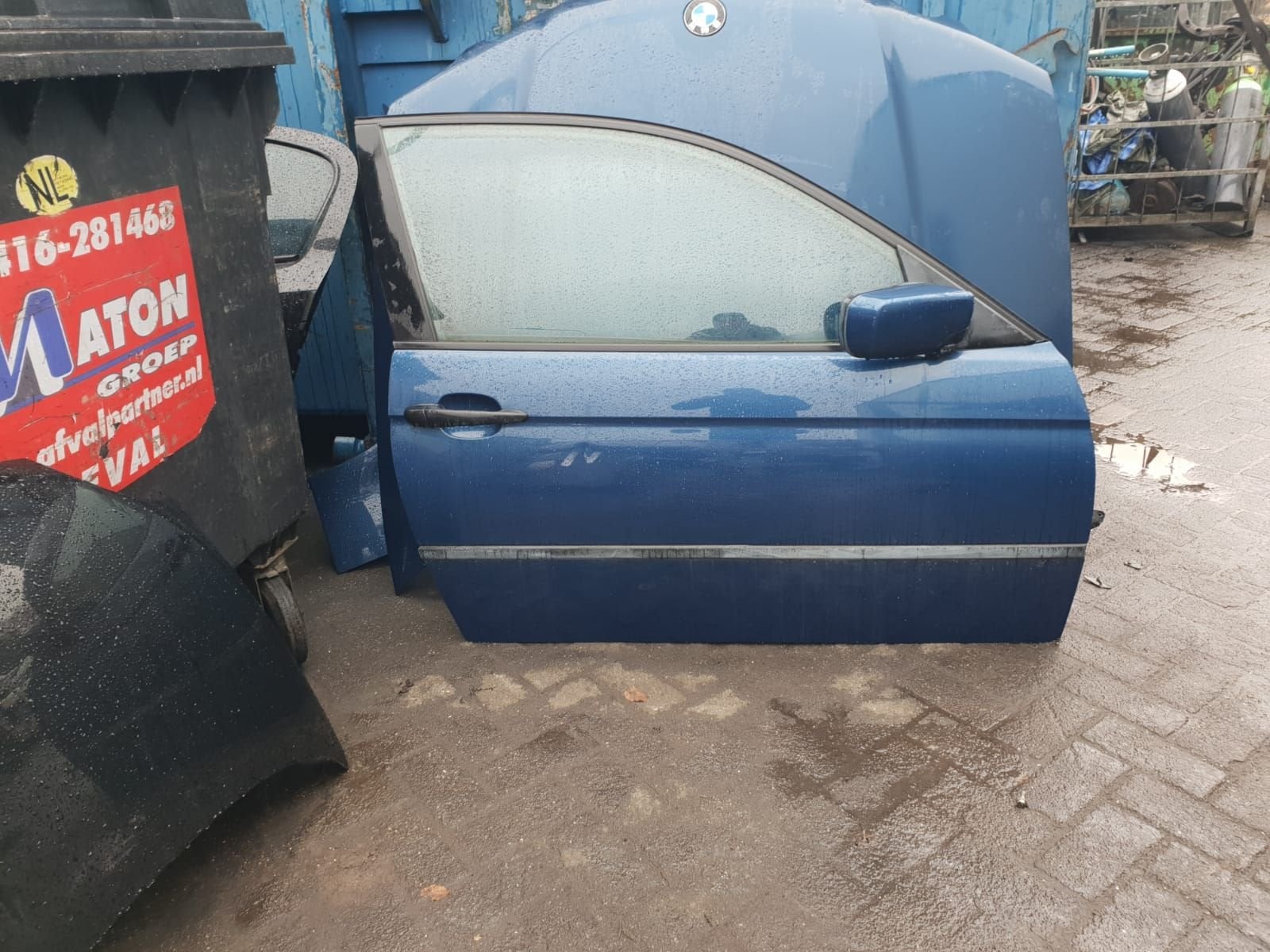BMW 3SERIE E46 COMPACT PORTIER RECHTS COMPLEET, Autos : Pièces & Accessoires, Carrosserie & Tôlerie, -, Utilisé, Porte, -