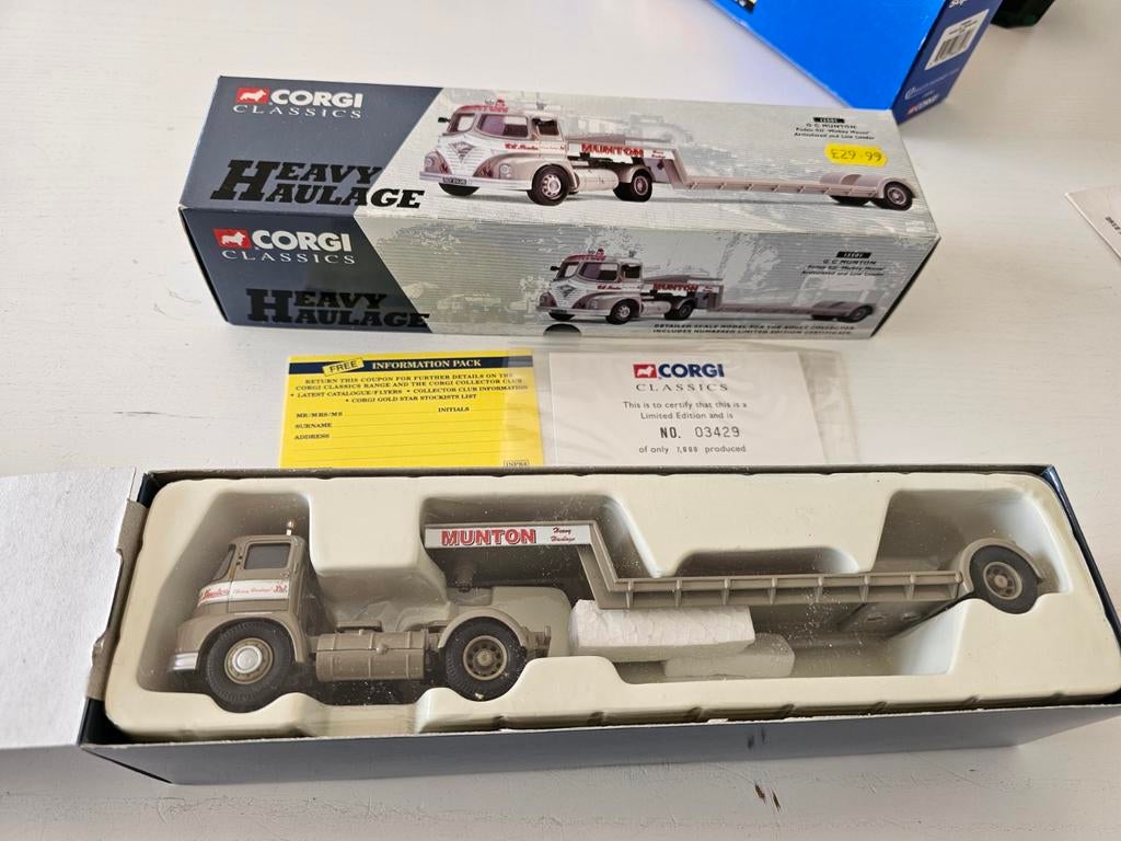 CORGI CLASSICS HEAVY HAULAGE 13501 FODEN S21 MICKEY MOUSE GE, Ophalen of Verzenden