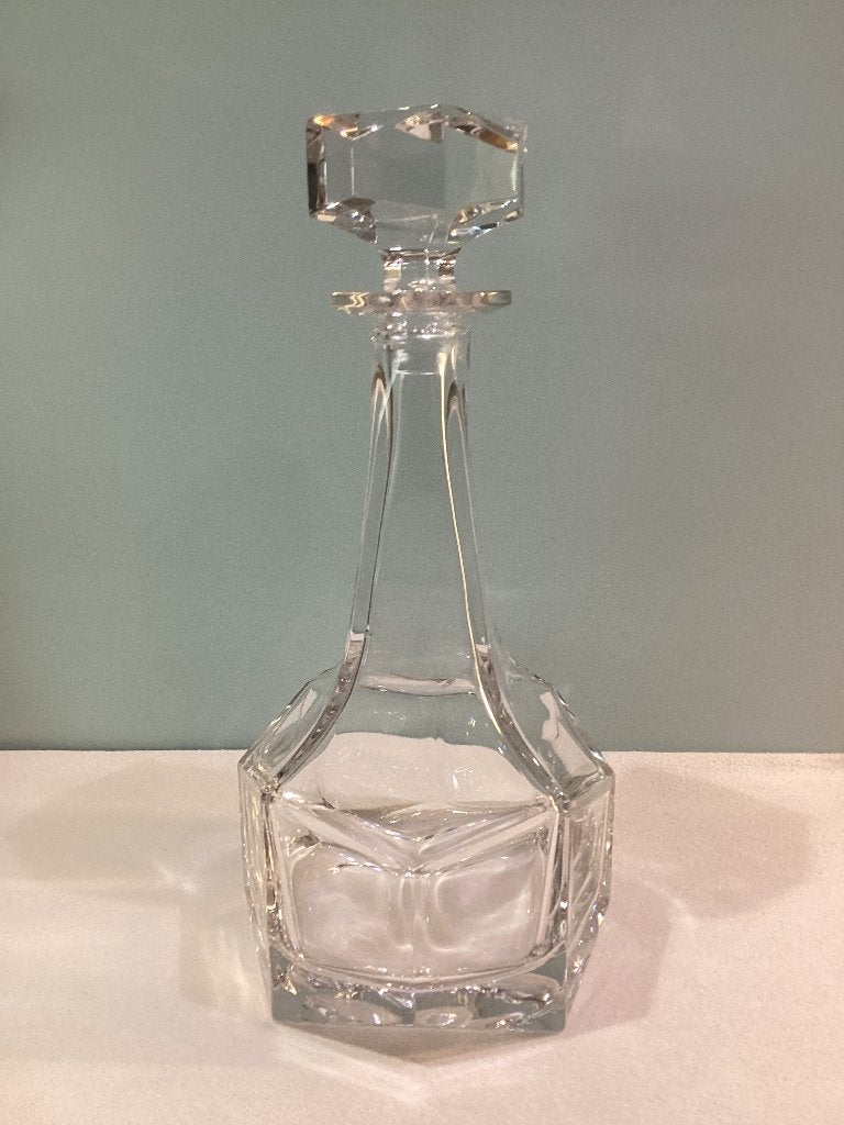 Carafe hexagonale en cristal. K097/Ba., Enlèvement