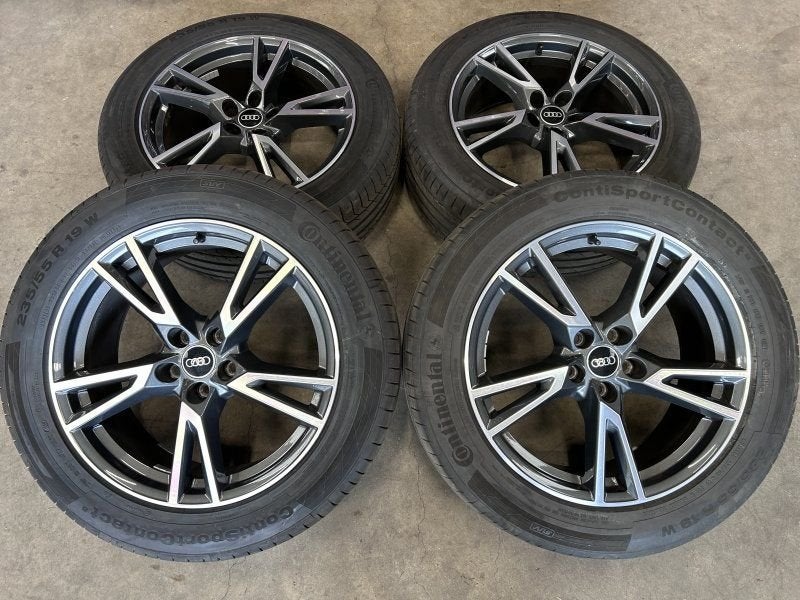19 inch originele  velgen + zomerbanden Audi Q5 SQ5 80A60102, Pneus et Jantes, Pneus été, -, 19 pouces