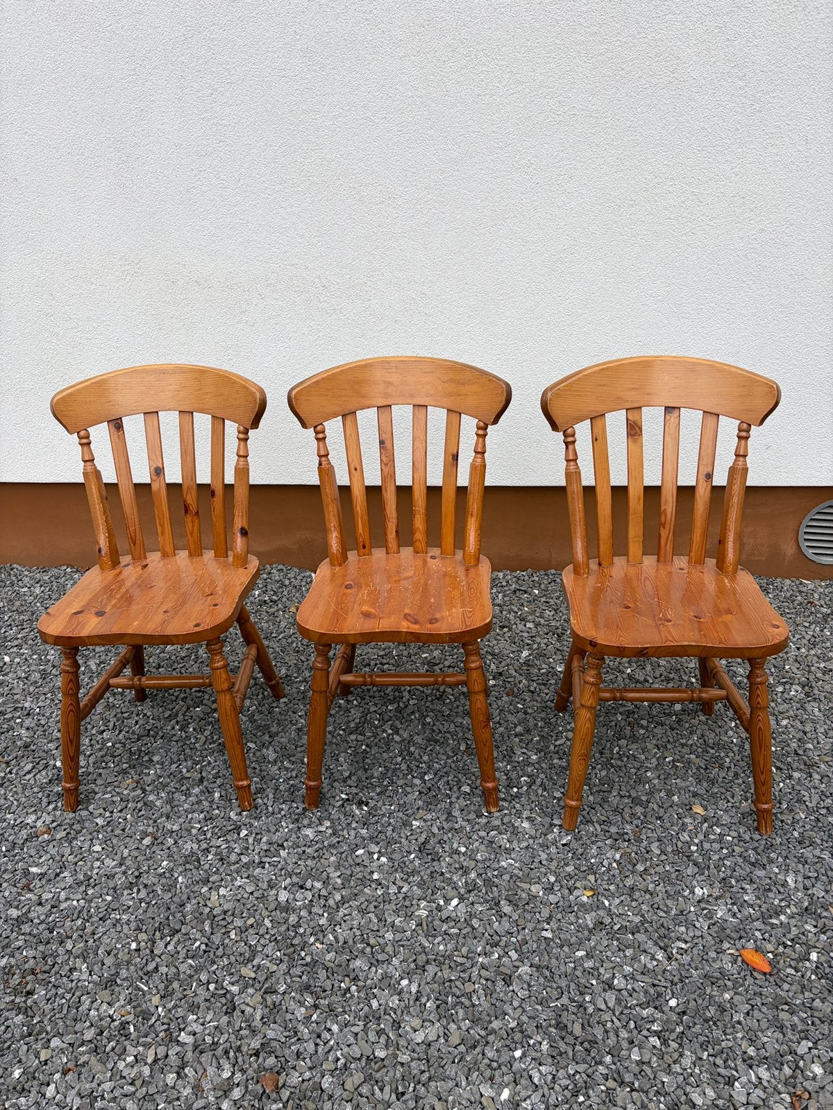 3 chaises en bois, Antiquités & Art, Enlèvement