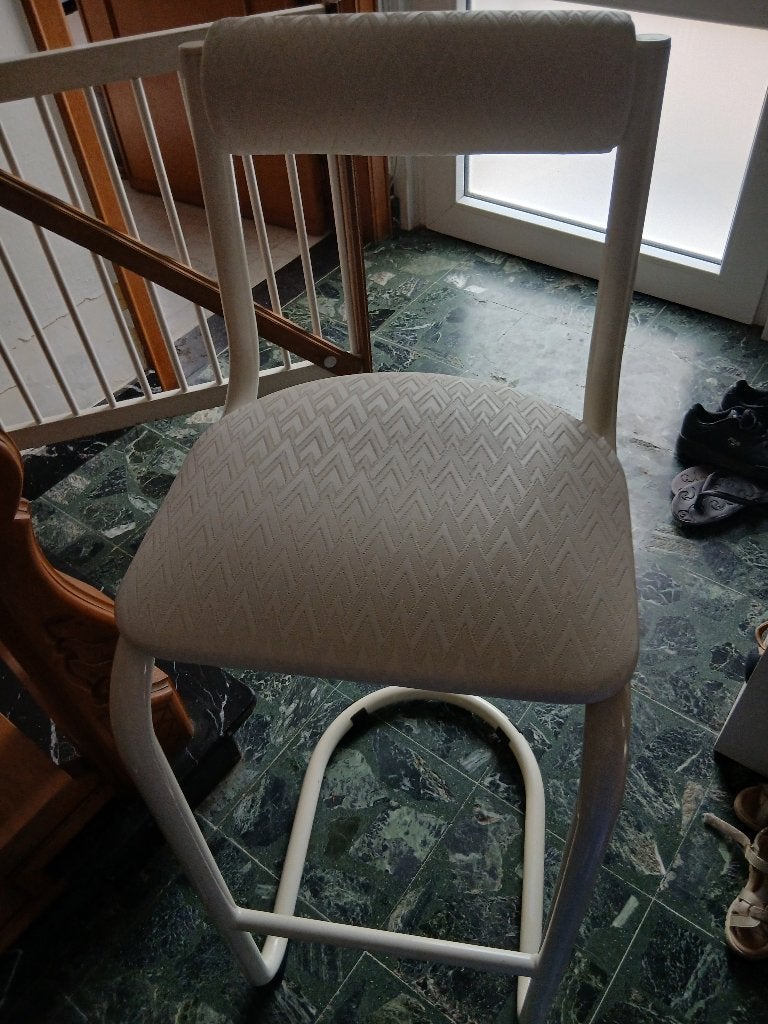 2 vintage barstoelen, Enlèvement, Utilisé, Synthétique