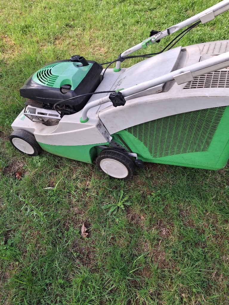 oude nog werkende grasmaaier merk Viking, Tuin en Terras, Ophalen, Gebruikt, .