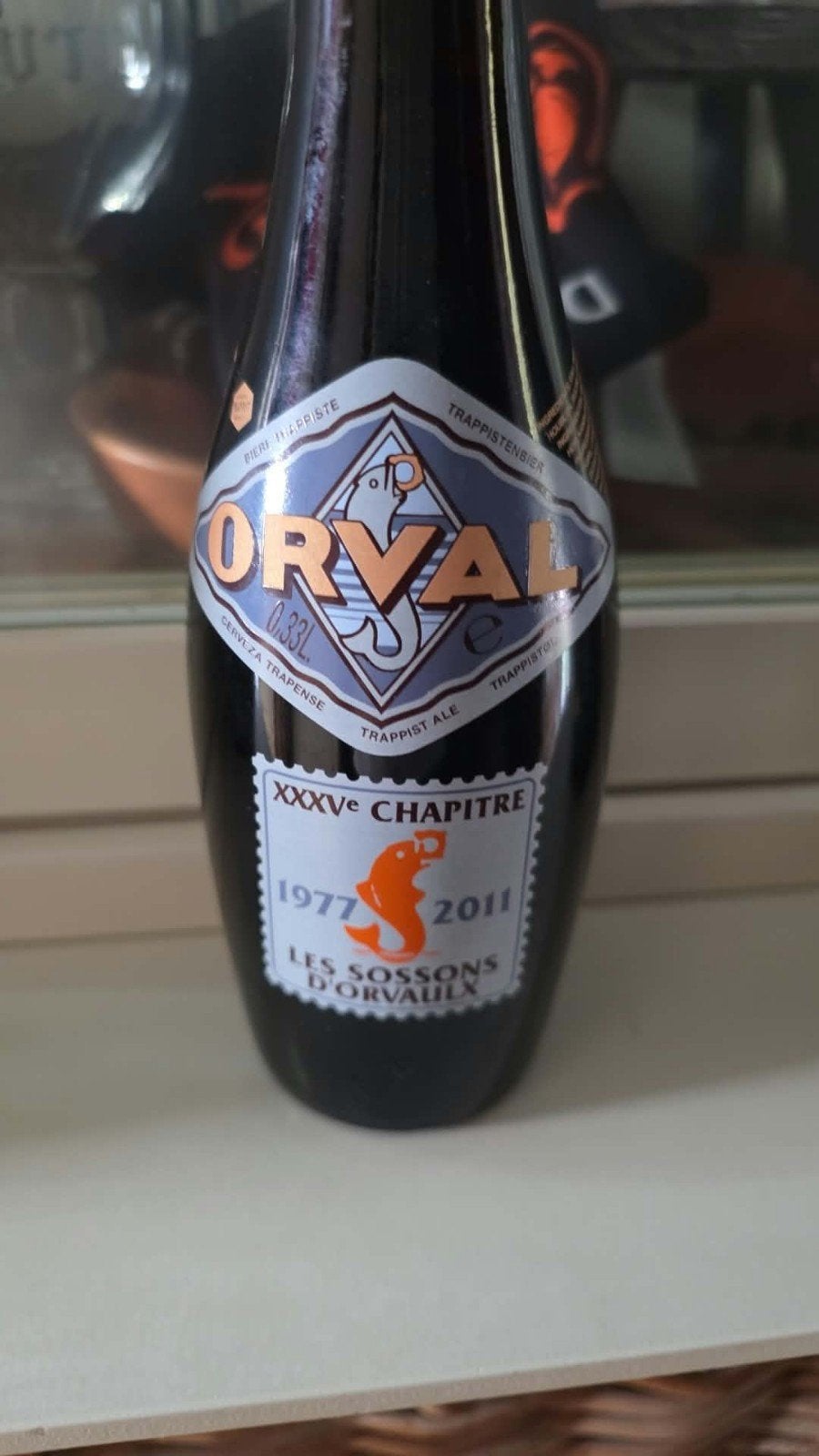 Bouteille sérigraphiée Orval, Enlèvement ou Envoi, Neuf, Bouteille(s)