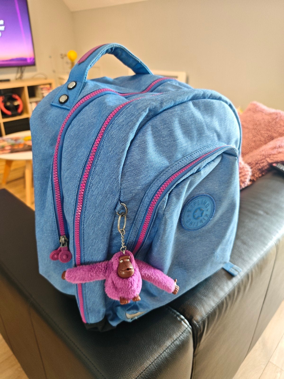Cartable fille Kipling bleu/rose, Bijoux, Sacs & Beauté, Sacs | Cartables, Sac à dos, Bleu, Enlèvement ou Envoi
