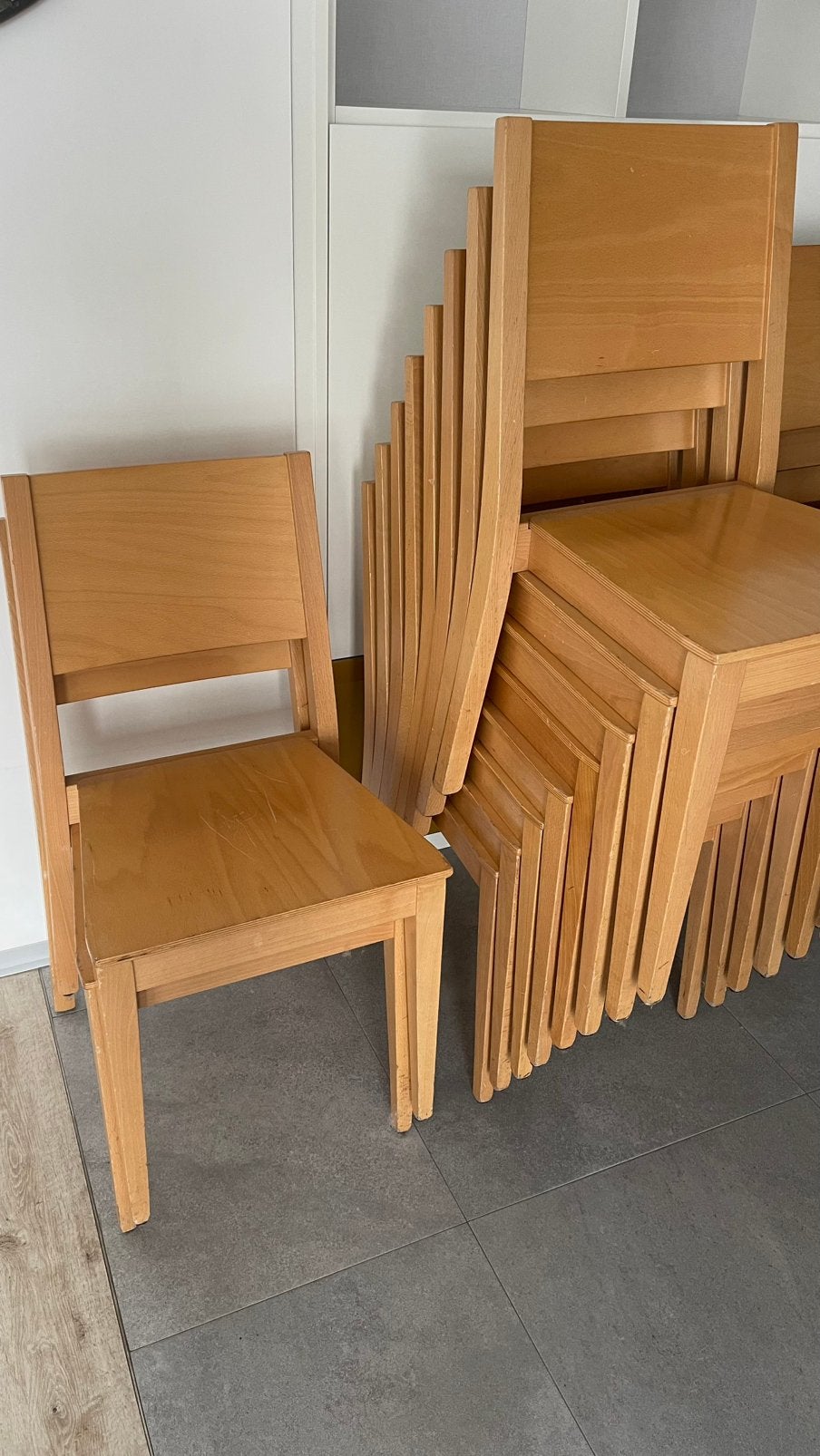 Diverse stoelen, Ophalen, Gebruikt, Bruin, Vijf, Zes of meer stoelen