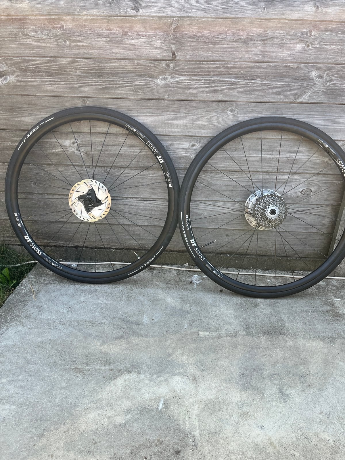 Wielset DT Swiss R470 db, Fietsen en Brommers, Fietsonderdelen, Gebruikt, Aluminium, Racefiets, Ophalen