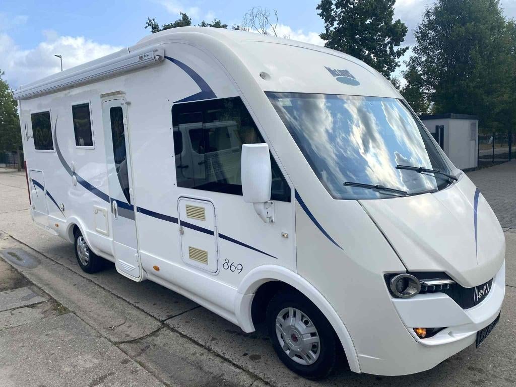Mc Louis Nevis 879 G, Caravans en Kamperen, Mobilhomes, Bedrijf, tot en met 4, Half-integraal, McLouis, Fiat, Ringverwarming, Boiler