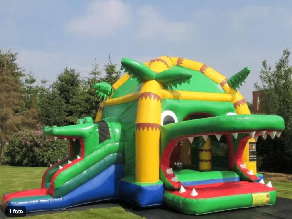 multifun Super Krokodil Springkasteel, Ophalen