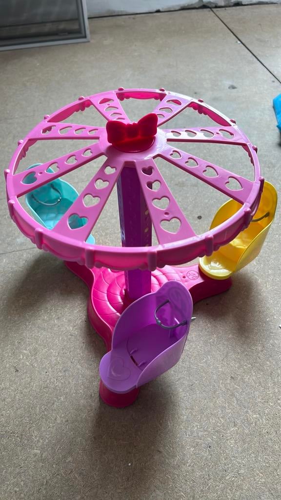 Barbie draaimolen, Ophalen, Zo goed als nieuw, Barbie