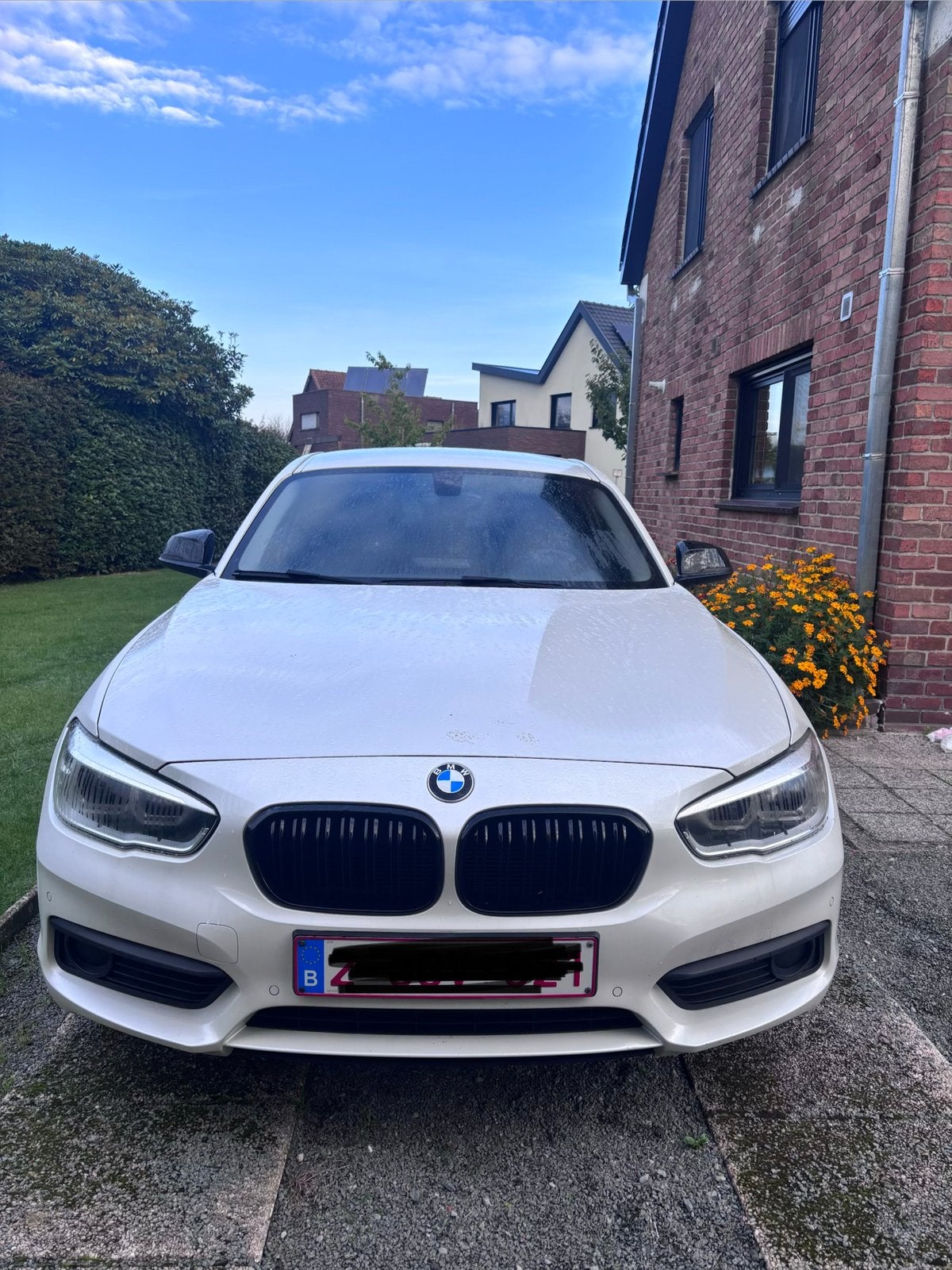 Bmw 1reeks 118i met carpass, Auto's, 1 Reeks, Euro 6, Elektrische ramen, Wit