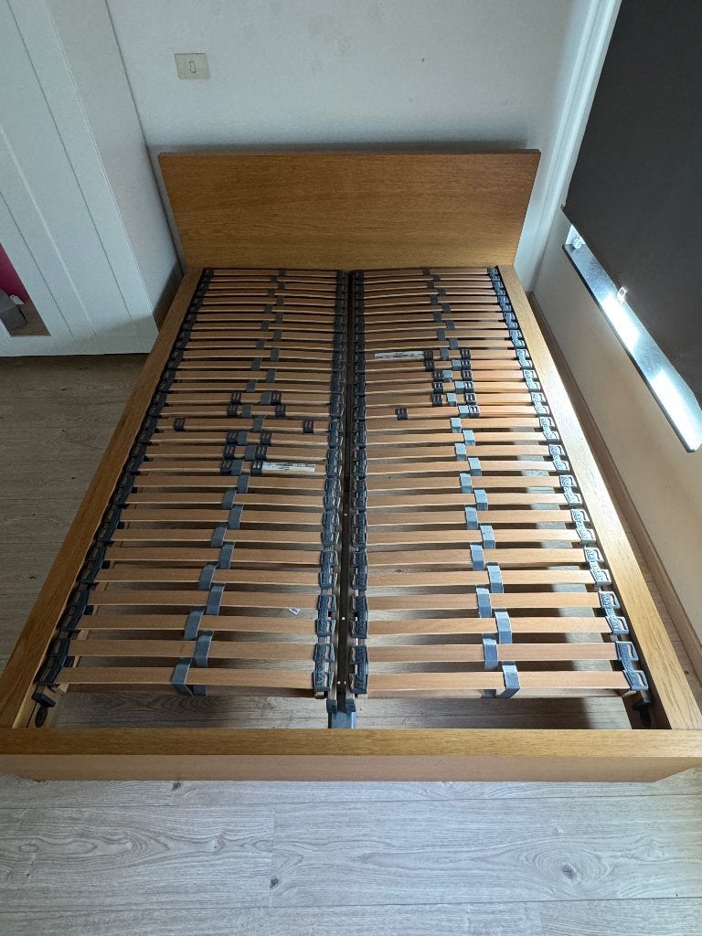Bed, Ophalen, Overige materialen, Gebruikt, Bruin
