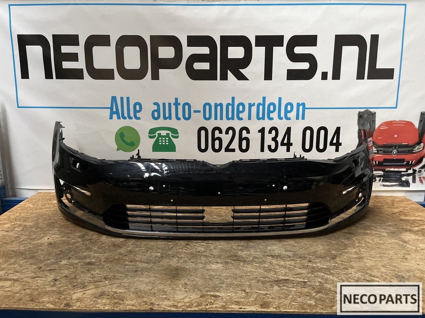 VOLKSWAGEN GOLF 7 GTE FACELIFT BUMPER VOORBUMPER ORGINEEL, Volkswagen, -, Utilisé, -