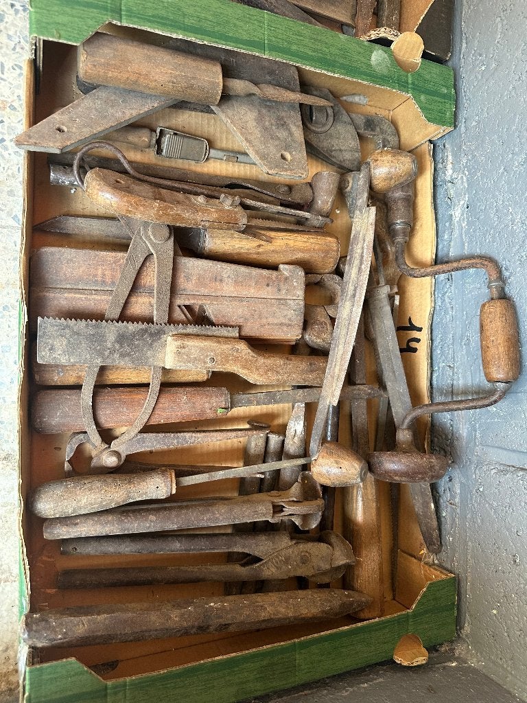 Outils anciens, Bricolage & Construction, Quincaillerie & Fixations, Enlèvement, Utilisé, Autres types