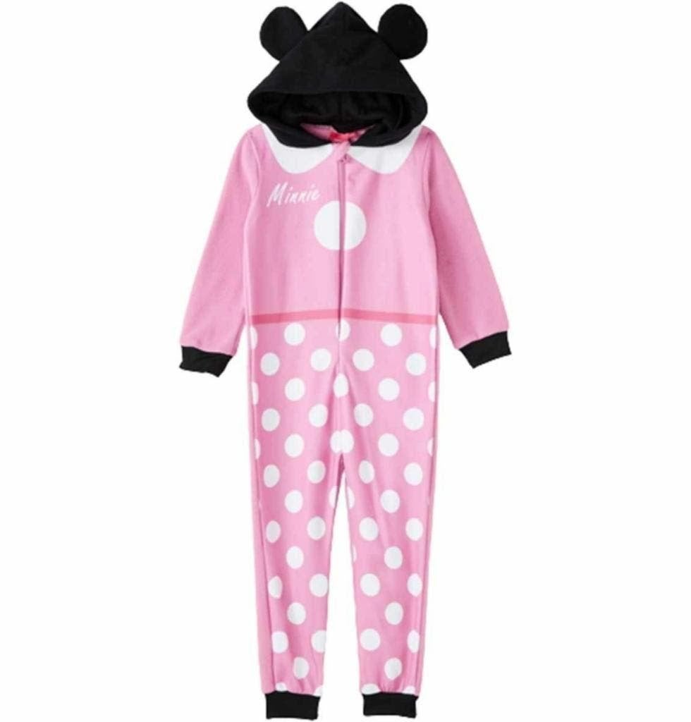 Minnie Mouse fleece Onesie - Disney - Maat 92, Kinderen en Baby's, Kinderkleding | Maat 92, Nacht- of Onderkleding, Meisje, Minnie Mouse