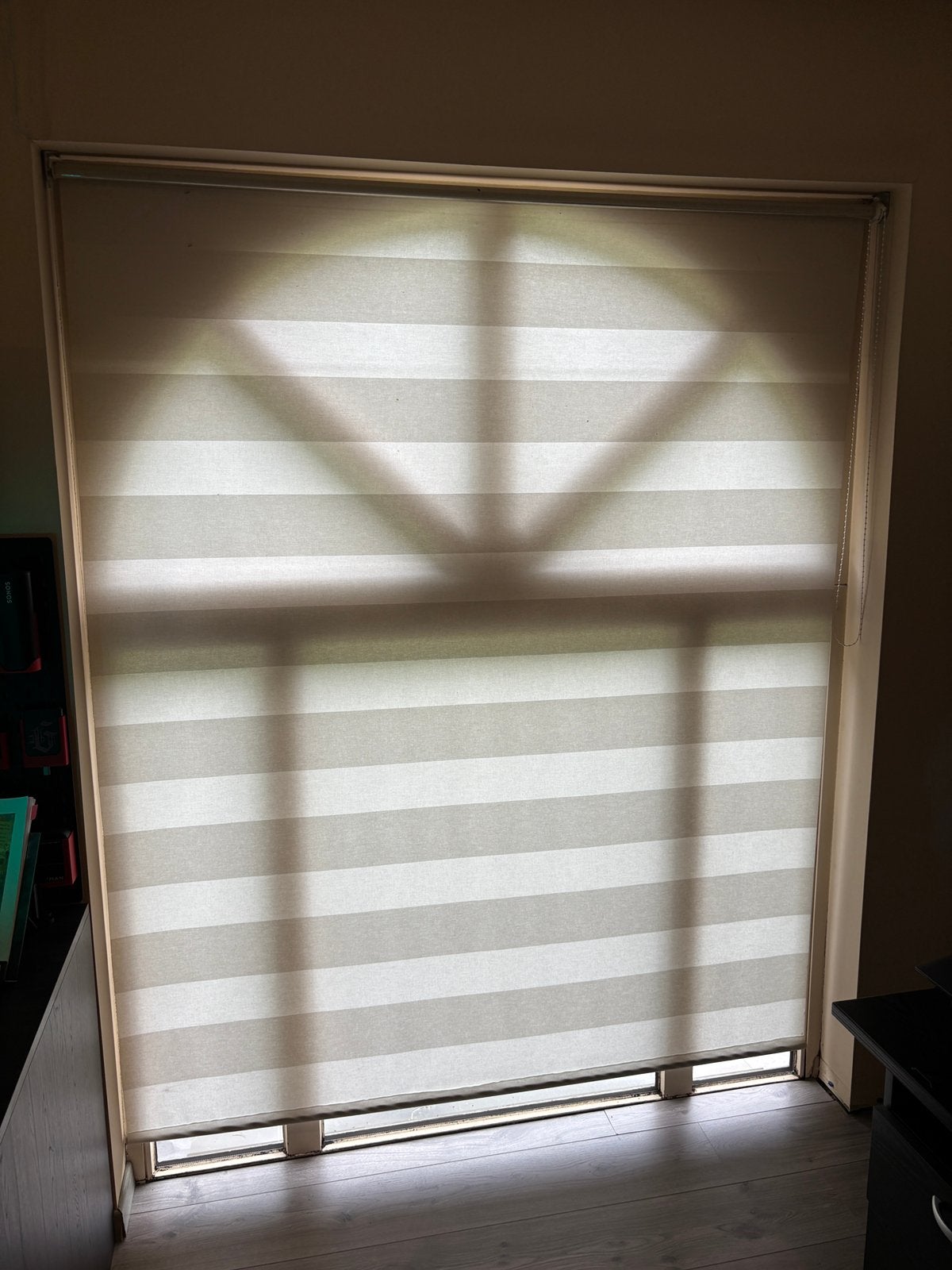 Rolgordijn lichtdoorlatend (157cm x 195cm), 157 cm, Store enrouleur, Jaune, Translucide