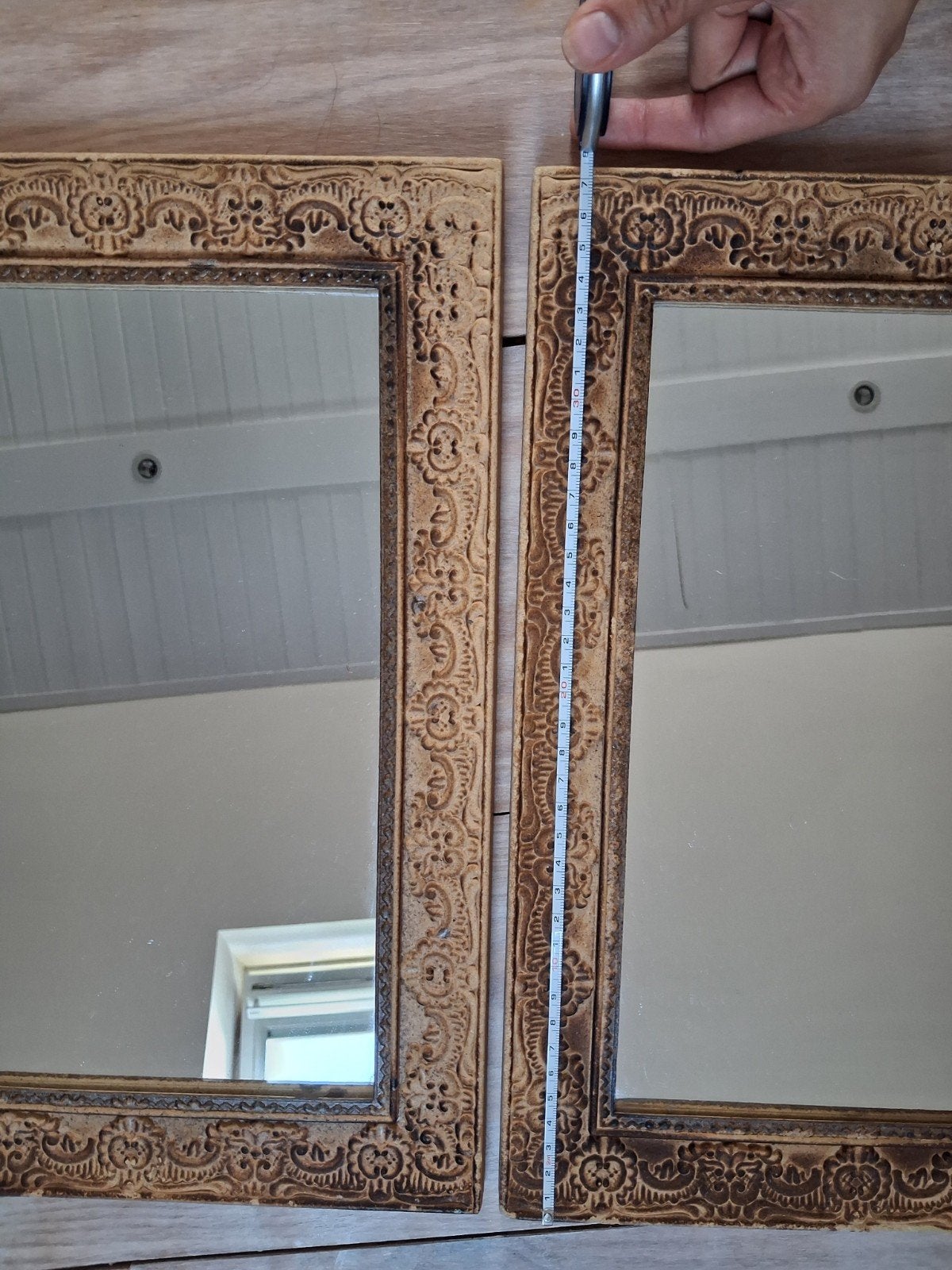 Twee spiegels, Antiek en Kunst, Ophalen of Verzenden