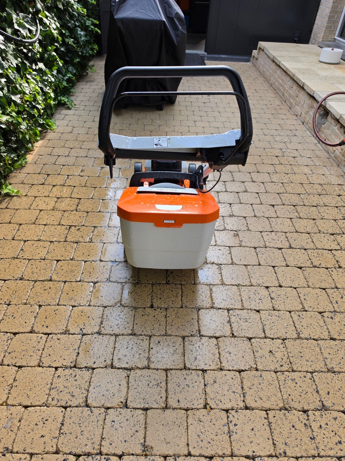 Gazonbrancard, Tuin en Terras, Grasmaaiers, Ophalen, Cirkelmaaier, Stihl, Accu-grasmaaier