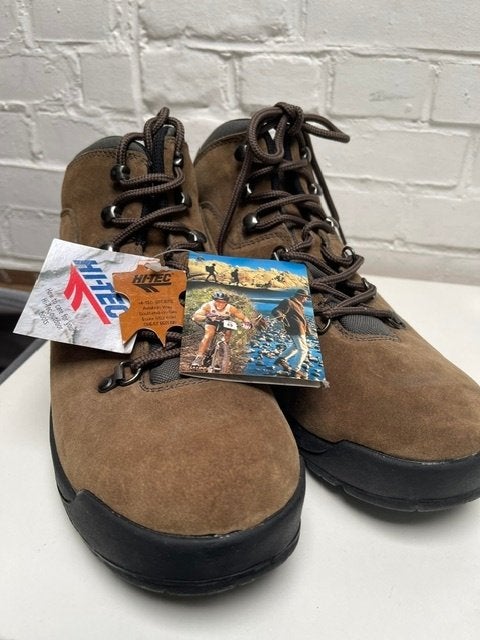 Robuuste Wandelschoenen / Merk: HI- TEC, Ophalen, Bruin, Nieuw, Wandelschoenen