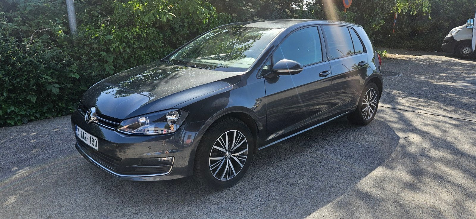 VW Golf 7 1.2TSI uit 2016, Auto's, Volkswagen, Bedrijf, Te koop, Golf, Benzine, Euro 6, Stadsauto, 5 deurs, Handgeschakeld, Zilver of Grijs