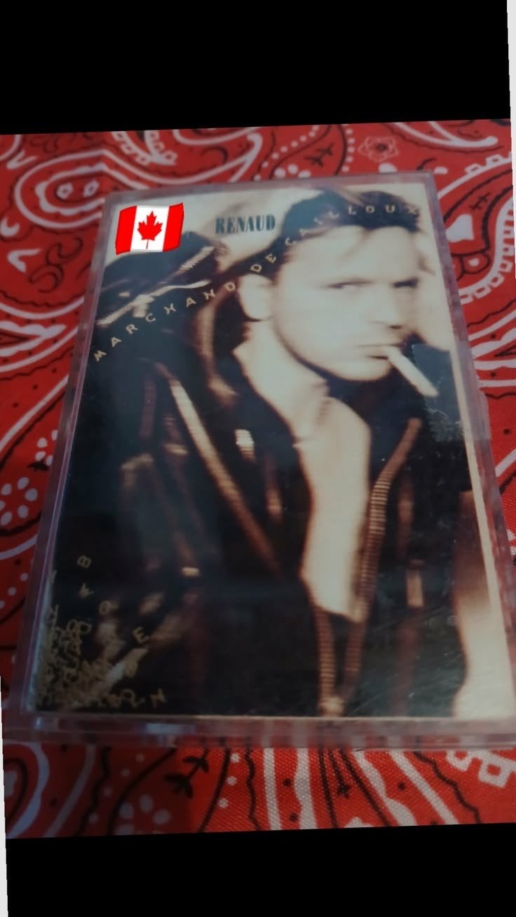 Renaud k7 marchand de cailloux canada, Enlèvement, Comme neuf, Originale