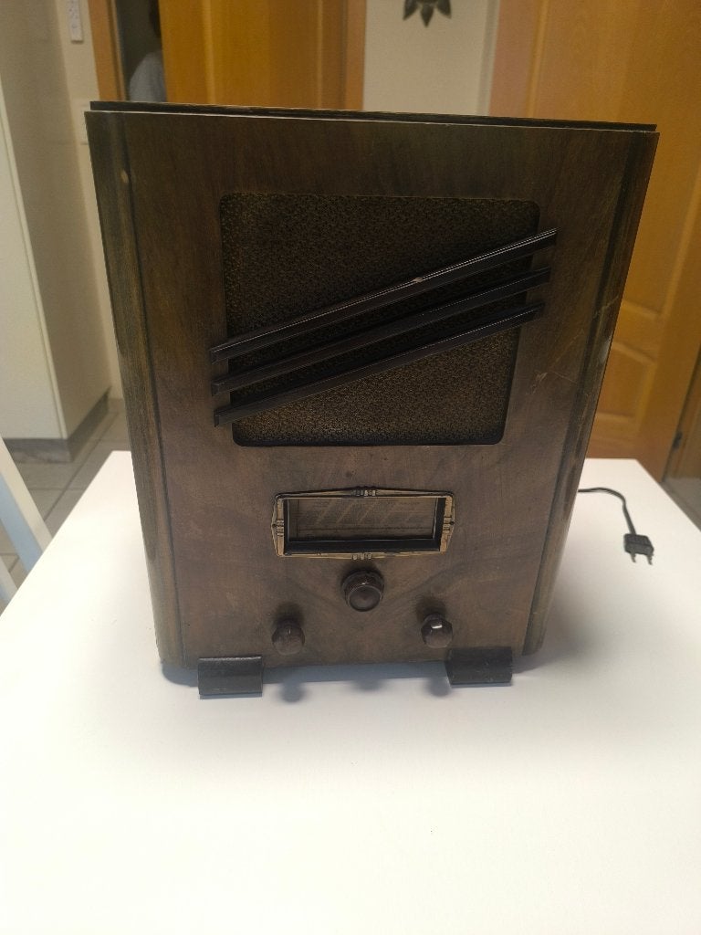 vintage radio, Ophalen