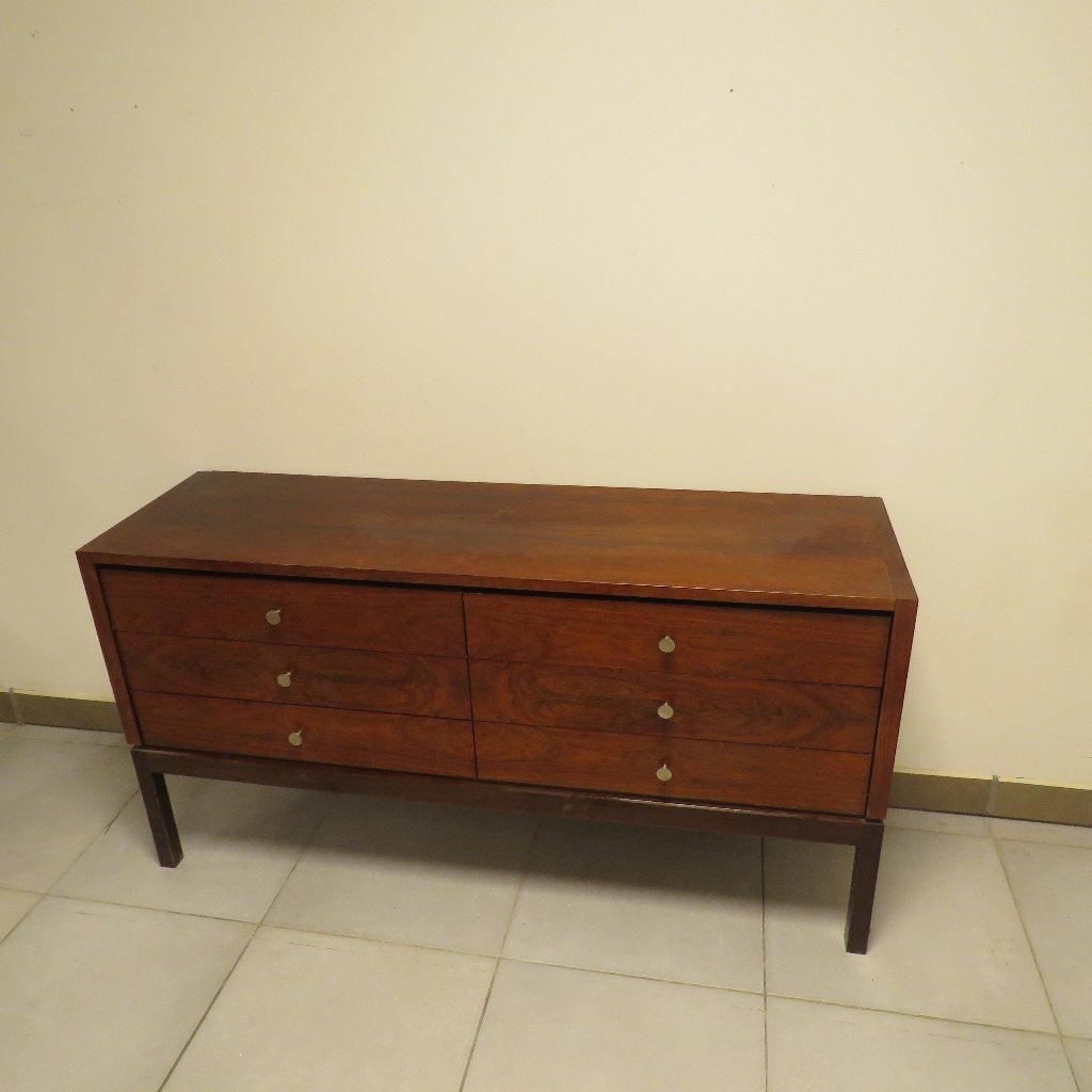 Vintage Midcentury dressoir lowboard Deens Design, Enlèvement