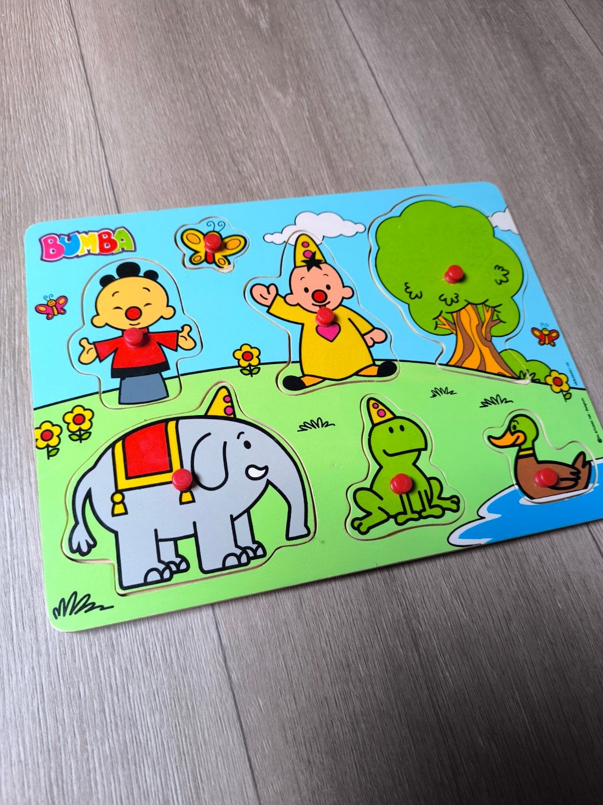 bumba houten puzzel, Kinderen en Baby's, Ophalen of Verzenden