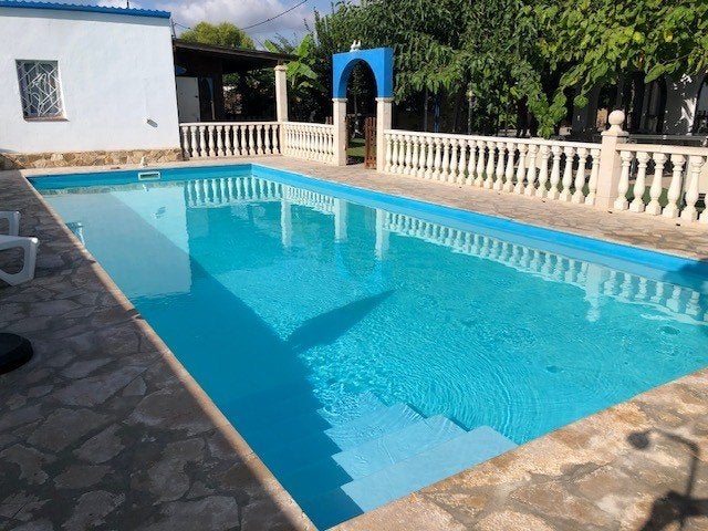 Maison, 50 m de la mer, piscine privée et jardin, libre 12/9, Propriétaire, Maison de campagne ou Villa, 8 personnes, Campagne