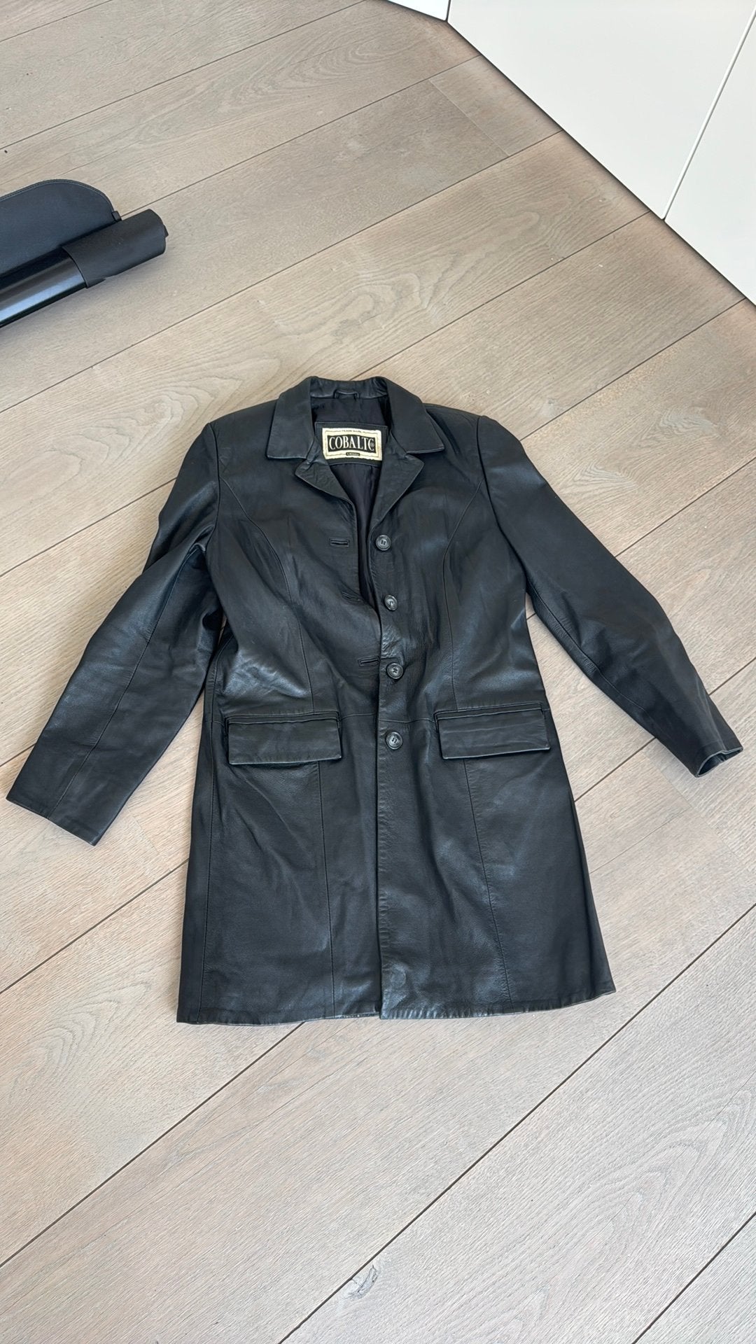 Magnifique veste en cuir véritable !, Enlèvement ou Envoi, Comme neuf, Taille 38/40 (M), Noir