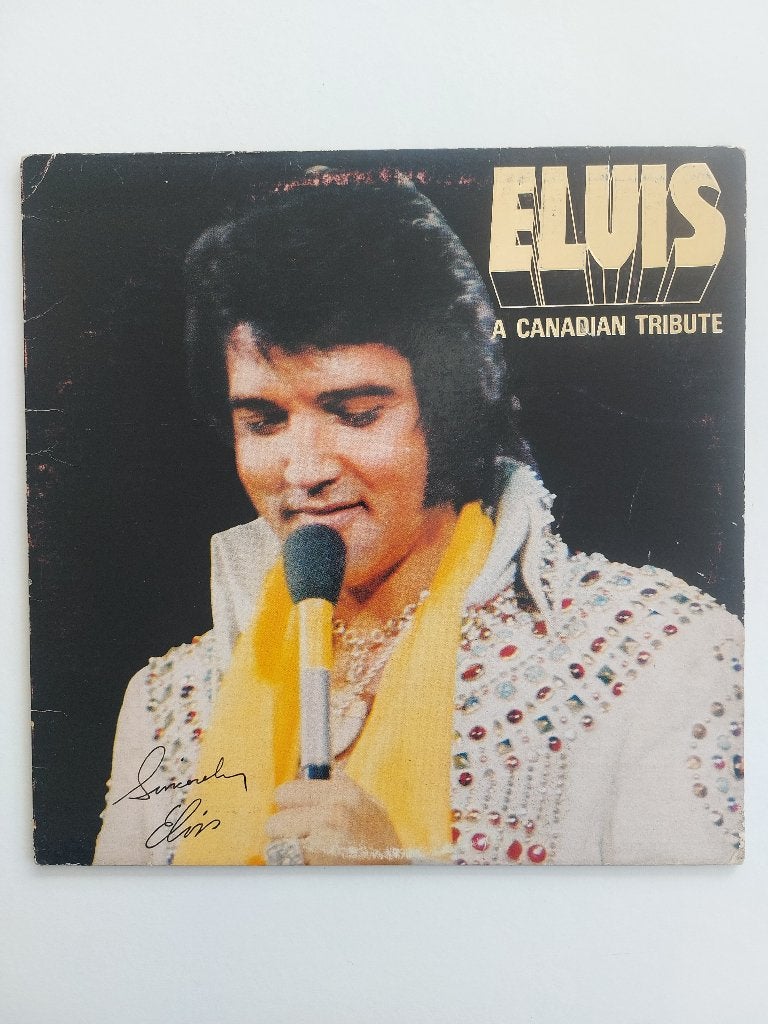Elvis Presley-Elvis A Canadian Tribute (Colour Yellow Lp), LP, Gebruikt, Colored vinyl, Ophalen of Verzenden