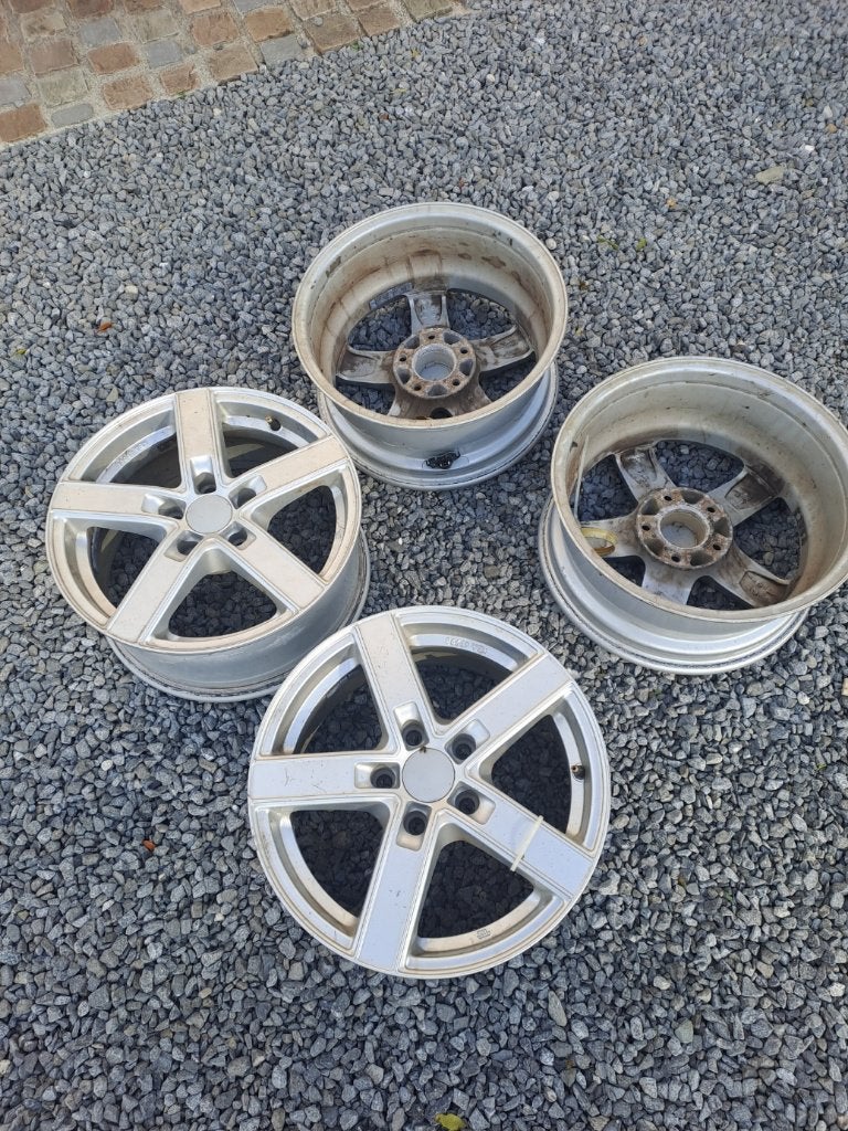 4 jantes aluminium ATS 16 pouces, Autos : Pièces & Accessoires, Pneus hiver, 16 pouces, Véhicule de tourisme, 205 mm