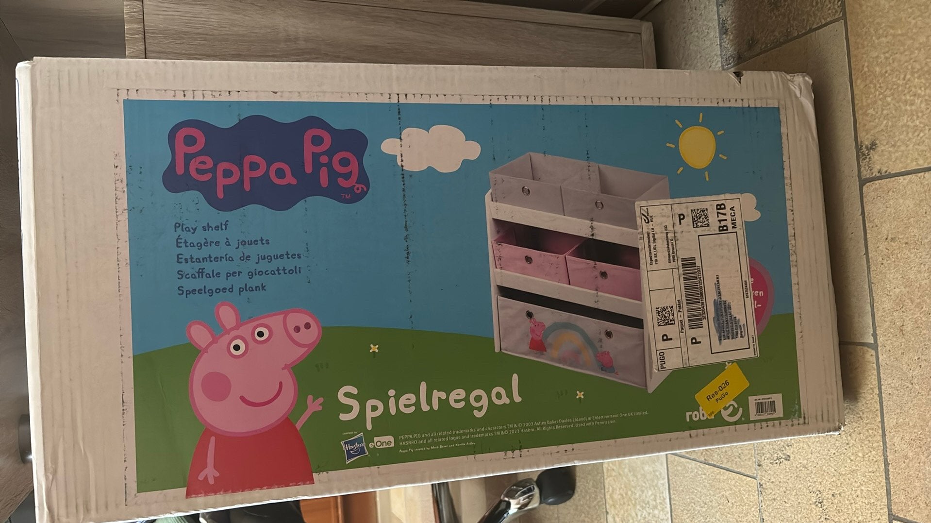 Opruimkast kinderen NIEUW 45€, Ophalen, Nieuw