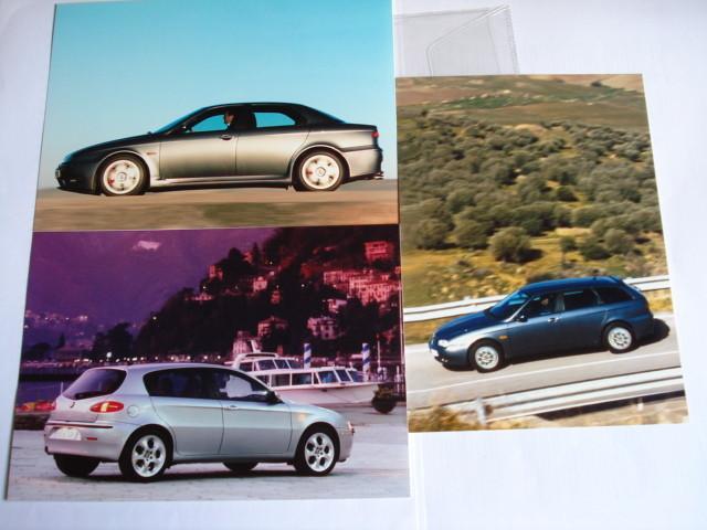 Alfa Romeo 156 GTA 147 156 Sportwagon Photo de presse LOT, Envoi, Neuf, Alfa Romeo