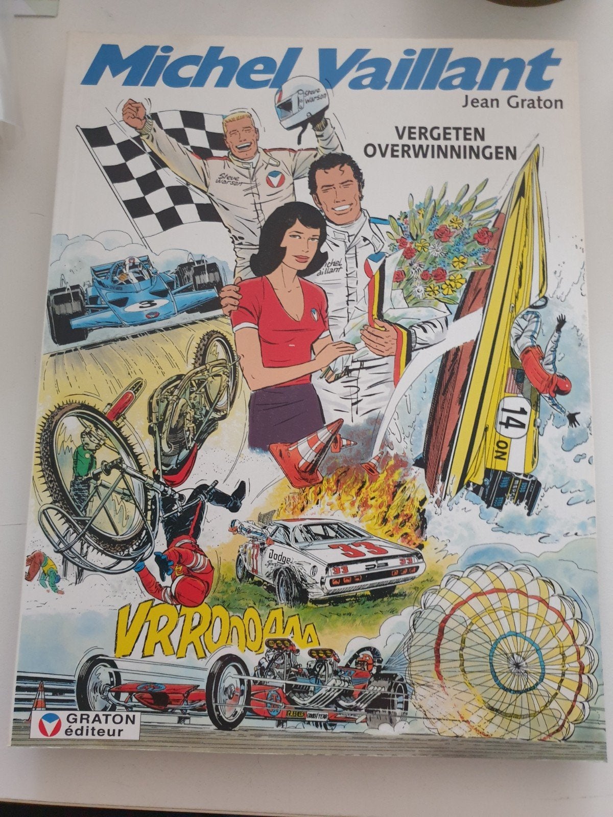 Jean Graton - Vergeten overwinningen MICHEL VAILLANT NR 60, Boeken, Stripverhalen, Jean Graton, Eén stripboek, Ophalen of Verzenden