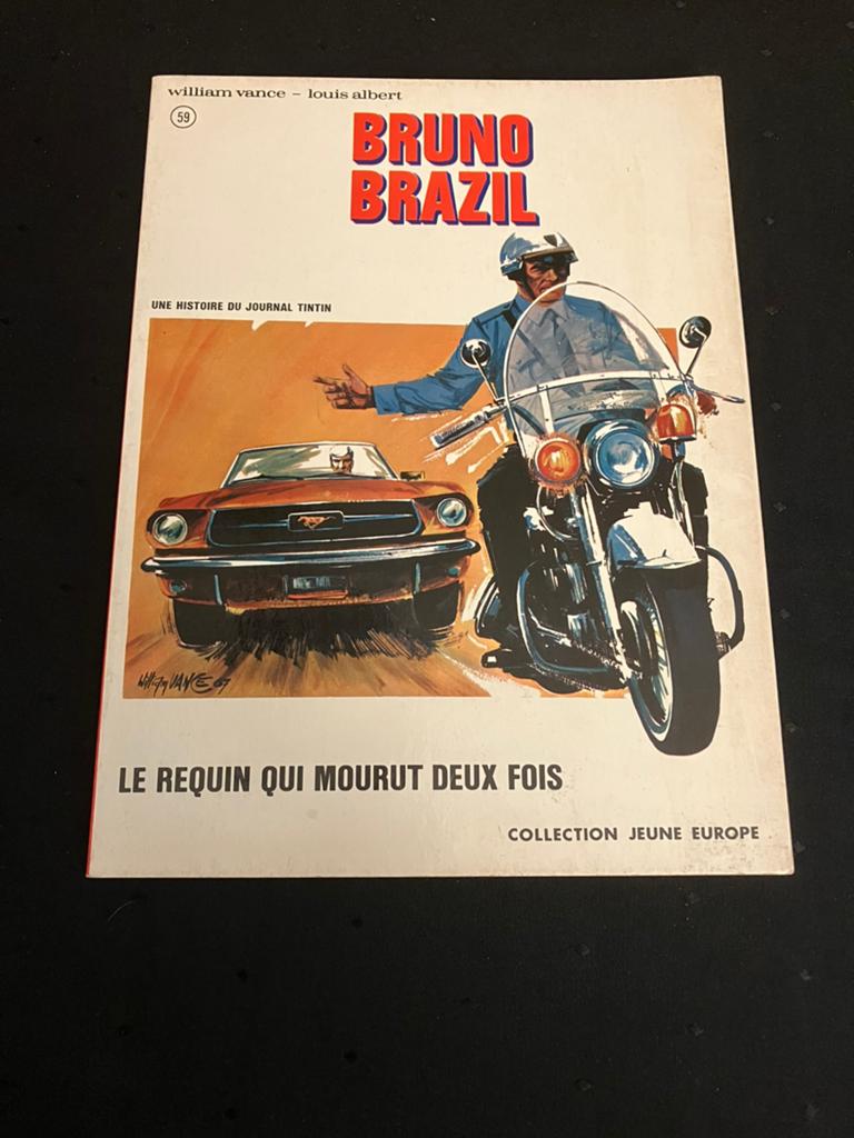 Bruno Brazil - Le requin qui mourut deux fois - EO 1969., Une BD, Enlèvement ou Envoi, Comme neuf