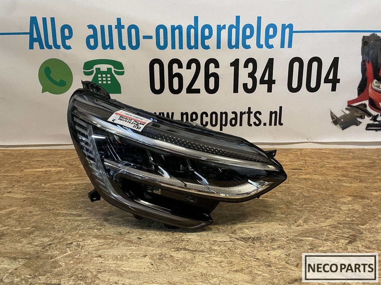 RENAULT MEGANE VOL LED KOPLAMP RECHTS 260105675R, Gebruikt, -, Renault, -