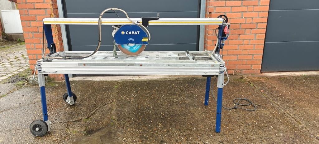 Carat P-3515 tegelzaag / diamantzaag, Doe-het-zelf en Bouw, Gereedschap | Zaagmachines, Ophalen, Gebruikt, 70 mm of meer, Overige typen