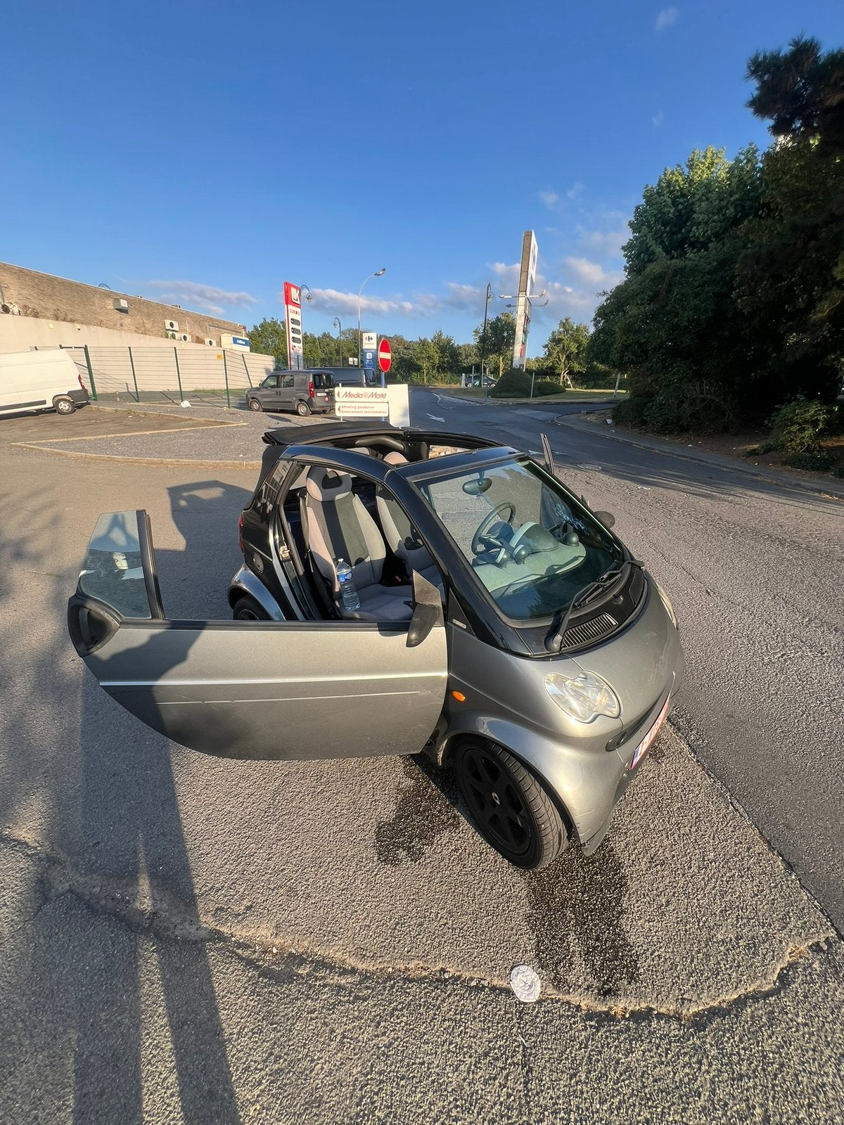 SMART FORTWO 0.7 ESSENCE – Cabriolet, Automaat, Elektrische ramen, Cabriolet, Zwart