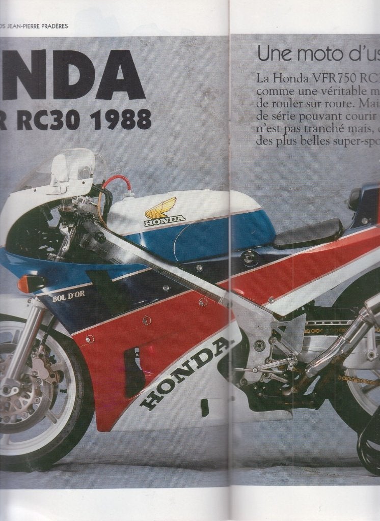 Moto Honda VFR750R RC 30 collection, Envoi, Utilisé