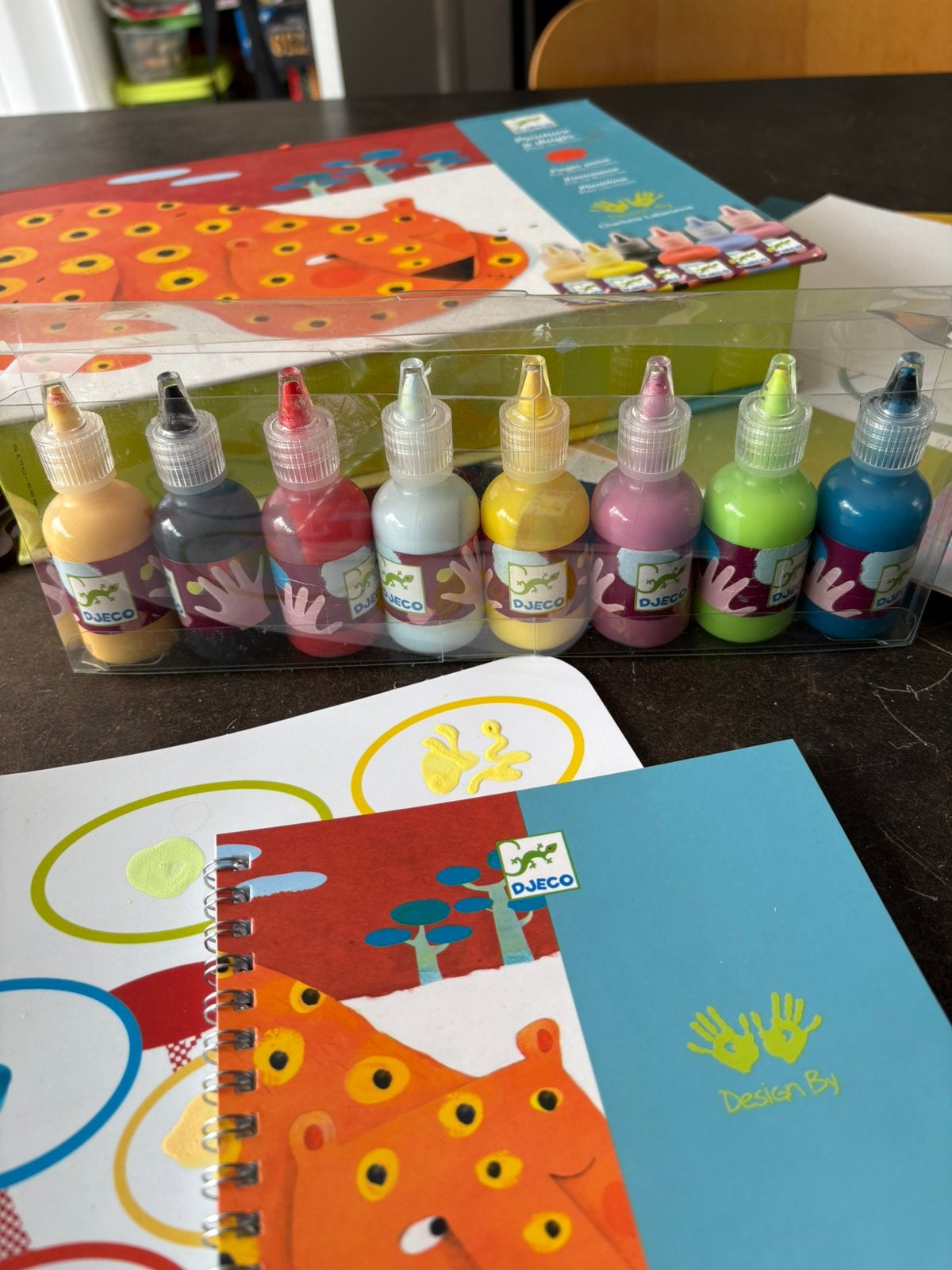 Kit de peinture à doigt pour les petits, Enfants & Bébés, Enfants & Bébés Autre, Enlèvement, Comme neuf