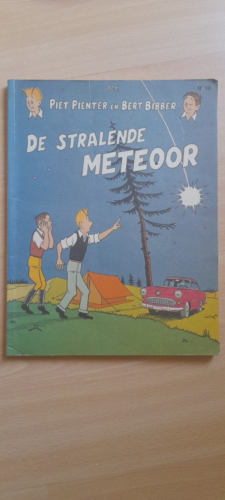 Piet Pienter et Bert Bibber - le météore brillant, Enlèvement, Comics, Europe, POM