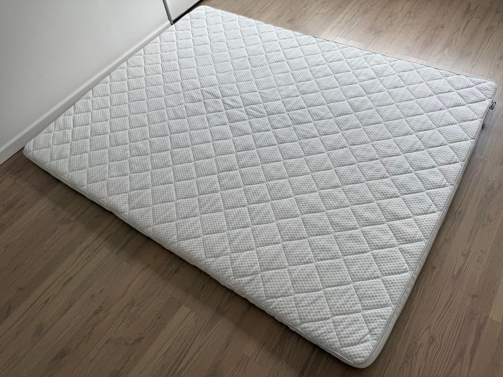Nylaget topmatras, Huis en Inrichting, Slaapkamer | Matrassen en Bedbodems, Ophalen, Zo goed als nieuw