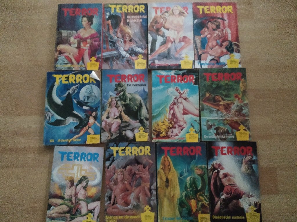 Strips "Terror", Livres, BD | Comics, Plusieurs comics, Enlèvement ou Envoi, Utilisé