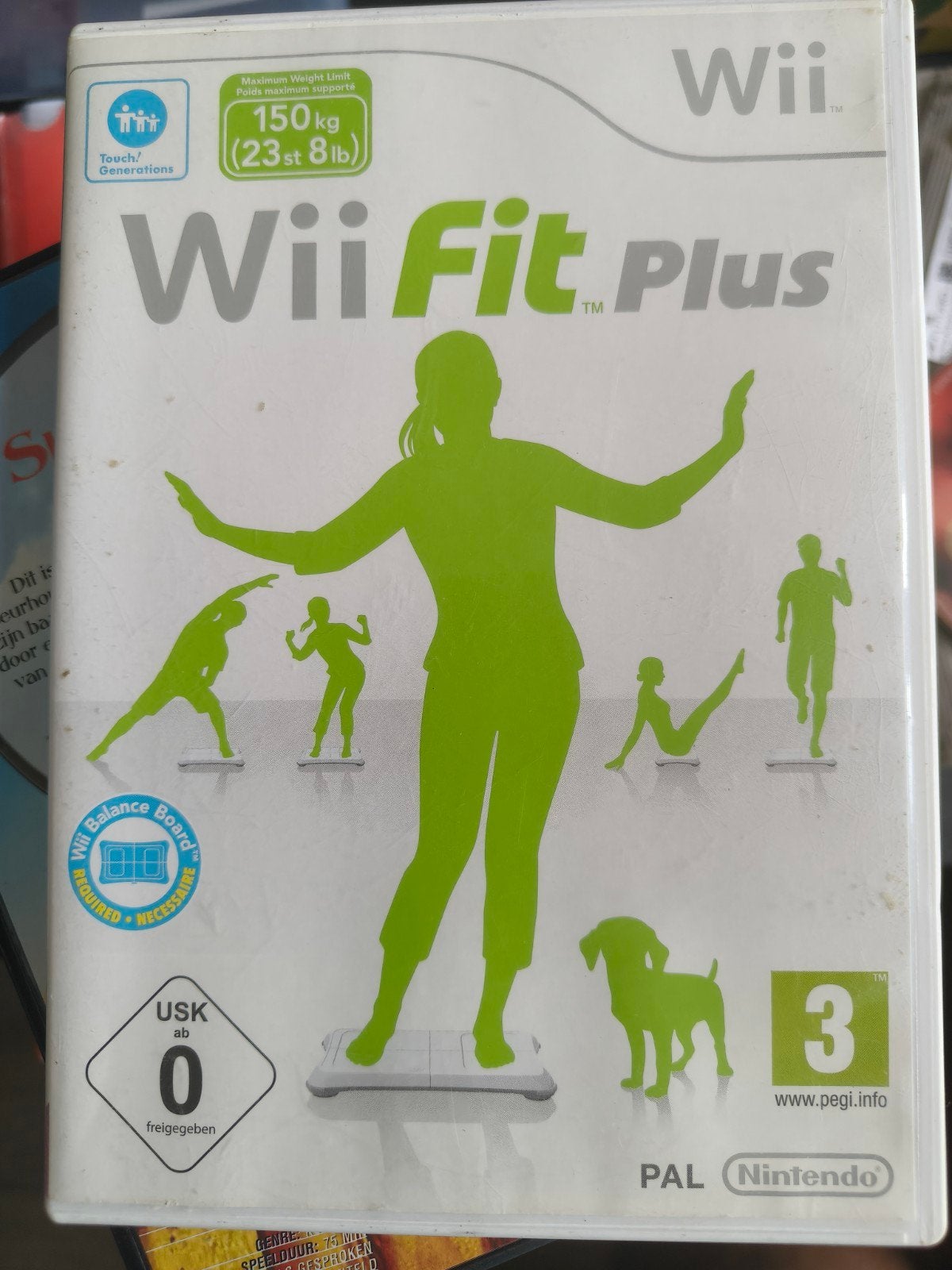 Wii fit plus, Ophalen